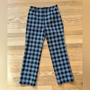 REFORMATION PLAID PANTS